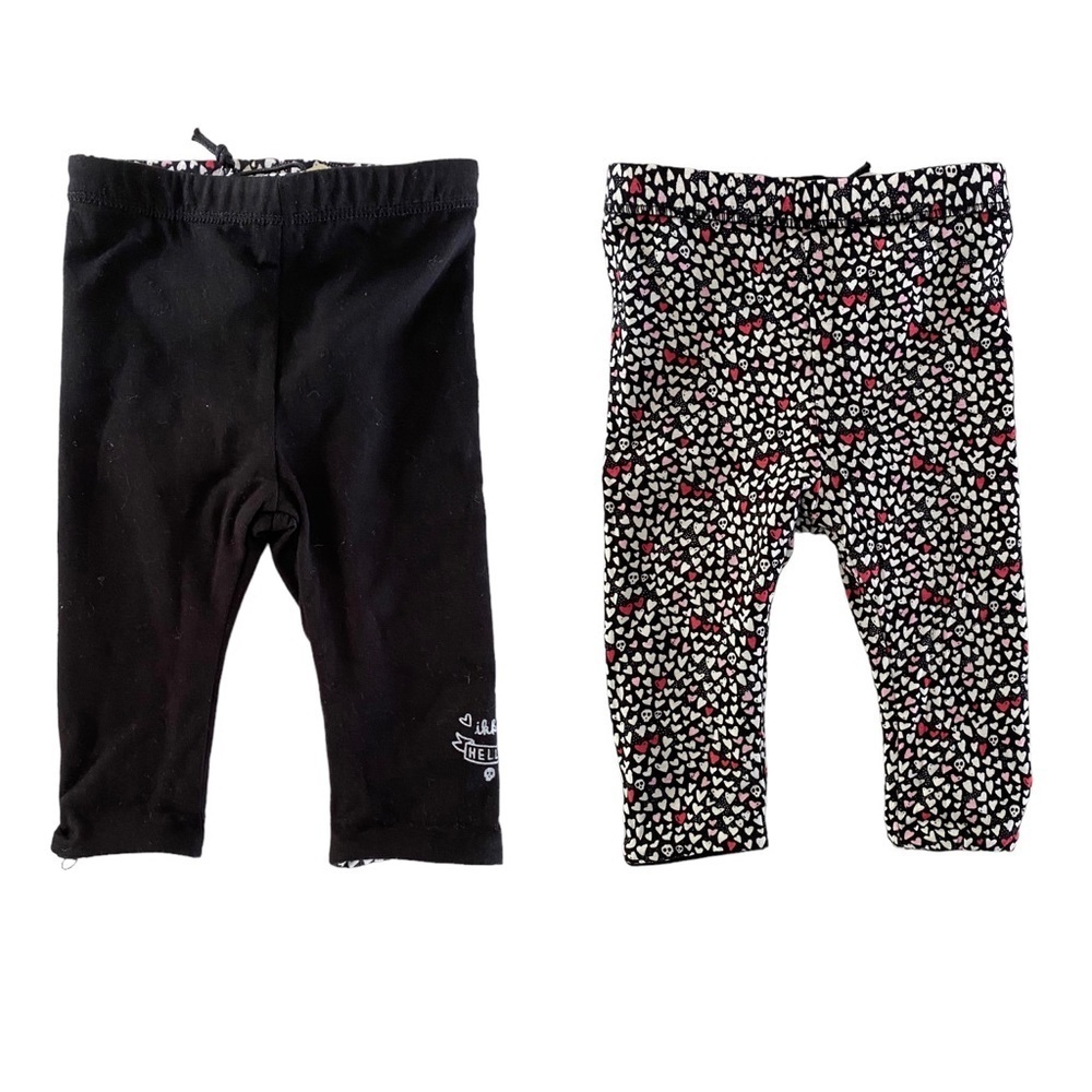 IKKS Infant Girls Reversible Leggings NWT